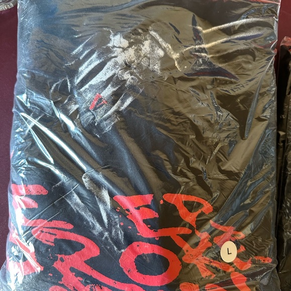 VLone Bones Black Hoodie with Red Graphic - Picture 3 of 3